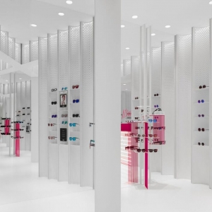 تصویر - طراحی داخلی فروشگاه عینک N3ON , اثر تیم طراحی Linehouse , چین  - معماری