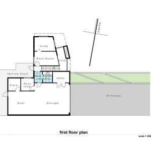 تصویر - خانه مسکونی Mt Pleasant , اثر تیم طراحی Cymon Allfrey Architects , نیوزیلند - معماری