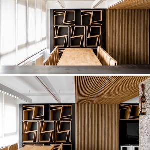 تصویر - نگاهی متفاوت به طراحی صندلی و نگهداری از صندلیهای اضافی  - معماری