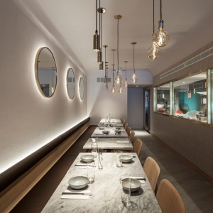تصویر - طراحی داخلی رستورانی در نیویورک - معماری