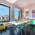 عکس - 10 اتاق مدرن با ترکیبی از رنگهای زنده و جذاب