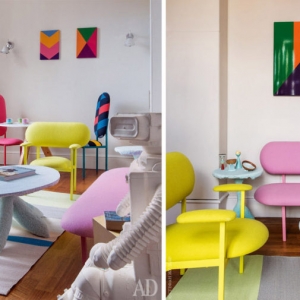 تصویر - 10 اتاق مدرن با ترکیبی از رنگهای زنده و جذاب - معماری