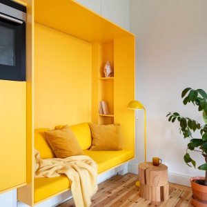 تصویر - جزئیات طراحی آپارتمانی بازسازی شده در استکهلم - معماری