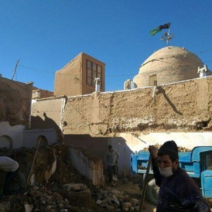 تصویر - بنای قدیمی جندق تخریب شد - معماری