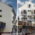 عکس - خلاقیت هنرمند فرانسوی در تبدیل  دیوارهای خسته کننده شهر به صحنه هایی زنده و شاد 