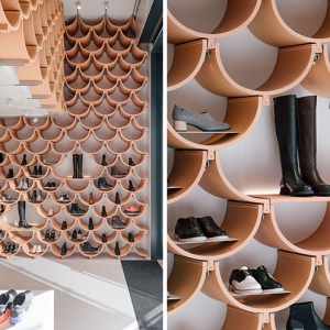 تصویر - طراحی یک فروشگاه کفش - معماری