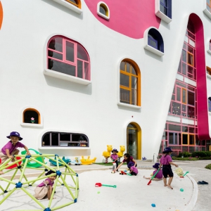 تصویر - مهدکودک Ho Chi Minh , اثرتیم طراحی KIENTRUC O , ویتنام - معماری