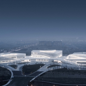 تصویر - مرکز فرهنگی Rudong , اثر تیم طراحی TJAD , چین - معماری
