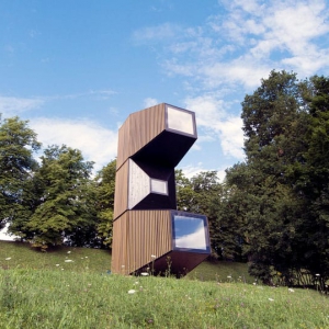 تصویر - خانه مدولار , اثر استودیوی اسلوونیایی OFIS Arhitekti , اسلوونی ( لیوبلیانا ) - معماری