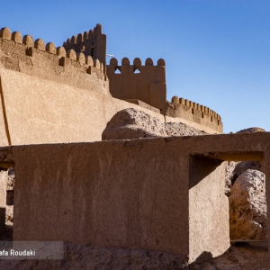 تصویر - ارگ راین , یکی از بزرگ‌ترین بناهای خشتی جهان , استان کرمان - معماری