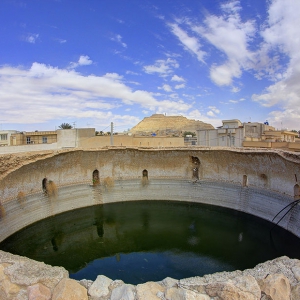 تصویر - برکهٔ کَل ( گنج‌البحر ) , آب‌ انبار تاریخی دورهٔ قاجاریان , شهر گراش - معماری