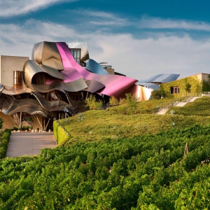 تصویر - هتل marques de riscal , اثر فرانگ گهری , اسپانیا - معماری