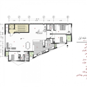 تصویر - ساختمان مسکونی آوینی , اثر دفتر معماری هرم , قم - معماری