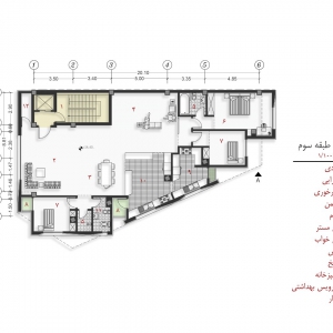 تصویر - ساختمان مسکونی آوینی , اثر دفتر معماری هرم , قم - معماری