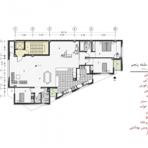 تصویر - ساختمان مسکونی آوینی , اثر دفتر معماری هرم , قم - معماری