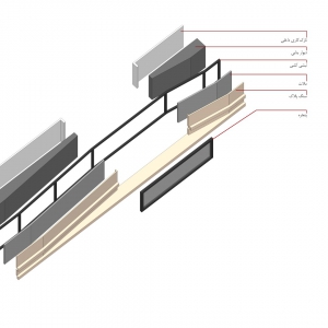 تصویر - ساختمان مسکونی آوینی , اثر دفتر معماری هرم , قم - معماری