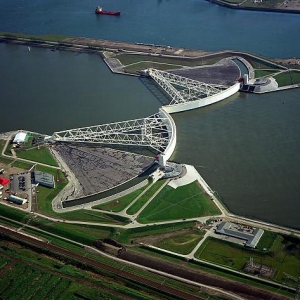 تصویر - تغییرات آب و هوایی , نگاهی به عظیمترین آب‌بند ساحلی جهان در هلند - معماری