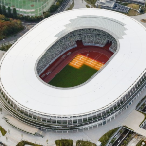 تصویر -  ورزشگاه ملی ژاپن ، میزبان اصلی بازی‌های المپیک توکیو - معماری