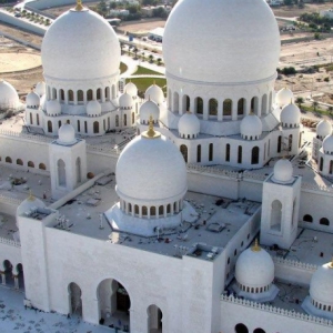 تصویر - سومین مسجد بزرگ جهان , مسجد شیخ زاید , امارات متحده عربی - معماری