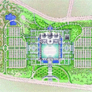 تصویر - سومین مسجد بزرگ جهان , مسجد شیخ زاید , امارات متحده عربی - معماری