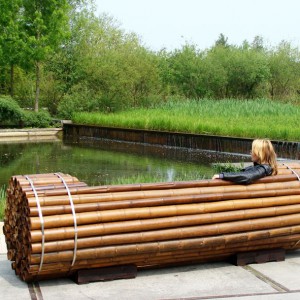 تصویر - نیمکت Pile Isle Bamboo ، اثر طراح Elena Goray ، آلمان - معماری