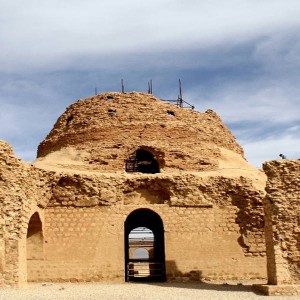 تصویر - کاخ باشکوه سروستان ، قدیمی‌ترین گنبد آجری کشور ، استان فارس - معماری