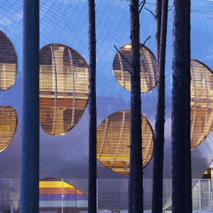 تصویر - استادیوم فوتبال آرنا بوریسوف ( Arena Borisov ) , اثر تیم طراحی OFIS Architects , بلاروس  - معماری