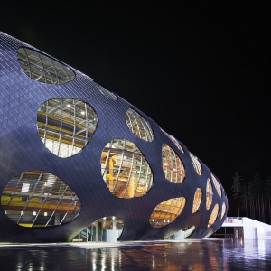 تصویر - استادیوم فوتبال آرنا بوریسوف ( Arena Borisov ) , اثر تیم طراحی OFIS Architects , بلاروس  - معماری