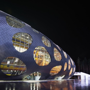 تصویر - استادیوم فوتبال آرنا بوریسوف ( Arena Borisov ) , اثر تیم طراحی OFIS Architects , بلاروس  - معماری