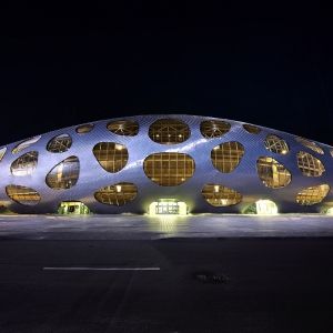 تصویر - استادیوم فوتبال آرنا بوریسوف ( Arena Borisov ) , اثر تیم طراحی OFIS Architects , بلاروس  - معماری