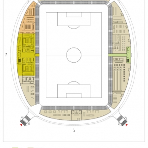 تصویر - استادیوم فوتبال آرنا بوریسوف ( Arena Borisov ) , اثر تیم طراحی OFIS Architects , بلاروس  - معماری