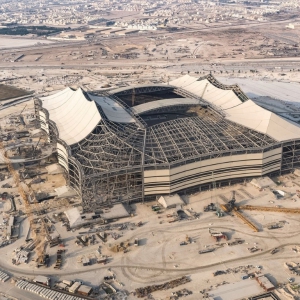 تصویر - استادیوم البیت ( Al-Bayt Stadium ) , اثر گروه معماری دارالهندسه , قطر - معماری
