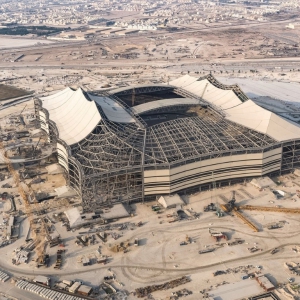 تصویر - استادیوم البیت ( Al-Bayt Stadium ) , اثر گروه معماری دارالهندسه , قطر - معماری