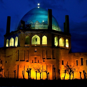 تصویر - گنبد سلطانیه , سومین گنبد بزرگ جهان , زنجان - معماری