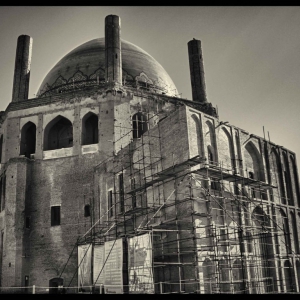 تصویر - گنبد سلطانیه , سومین گنبد بزرگ جهان , زنجان - معماری