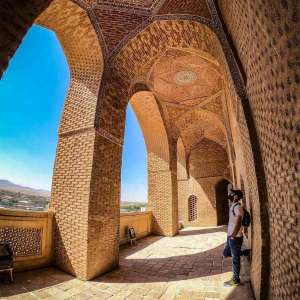 تصویر - گنبد سلطانیه , سومین گنبد بزرگ جهان , زنجان - معماری