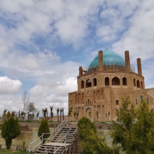 تصویر - گنبد سلطانیه , سومین گنبد بزرگ جهان , زنجان - معماری