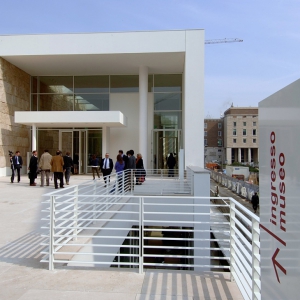 تصویر - موزه The Ara Pacis , اثر ریچارد میر , ایتالیا - معماری