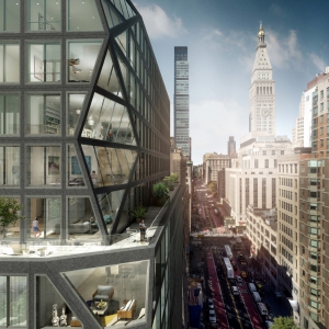 تصویر - برج مسکونی 121E 22ND , اثر شرکت OMA , نیویورک ( مصاحبه با رم کولهاس ) - معماری
