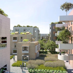 تصویر - پروژه واحد همسایگی Bagneux , اثر گروه طراحی MVRDV , فرانسه - معماری