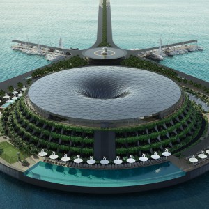 تصویر - هتل Eco-Floating Hotel ، اثر استودیو معماری Hayri Atak , قطر - معماری