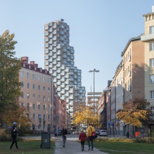 تصویر - برج اقامتی Norra Tornen ، اثر تیم طراحی OMA , سوئد - معماری