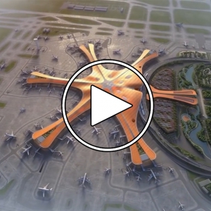 تصویر - فرودگاه داکسینگ , اثر Zaha Hadid Architects  - معماری