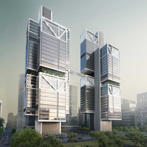 تصویر - طراحی مفهومی برج های شرکت DJI , اثر نورمن فاستر , چین - معماری