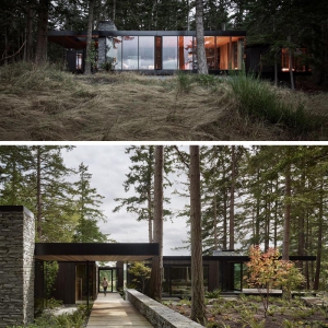 تصویر - خانه جنگلی Whidbey , اثر تیم طراحی mwworks , آمریکا - معماری