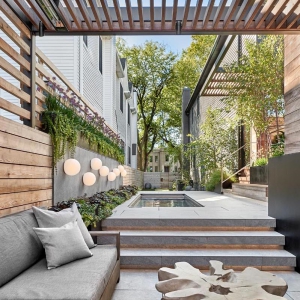تصویر - طراحی فضای باز خانه ای در شیکاگو , اثر استودیو طراحی  dSPACE Studio , آمریکا - معماری