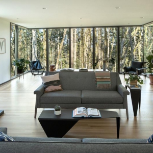 تصویر - خانه مدرن جنگلی Oregon , اثر William-Kaven Architecture , آمریکا - معماری