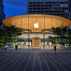 تصویر - نمایشگاه مرکزی اپل (Apple) , اثر نورمن فاستر و همکاران , تایلند - معماری