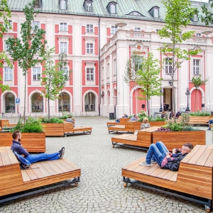 تصویر - طراحی فضای سبز تالار شهر  Poznan در لهستان - معماری