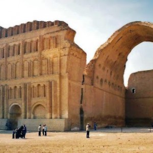 تصویر - سقف ایوان مدائن در عراق فرو ریخت - معماری